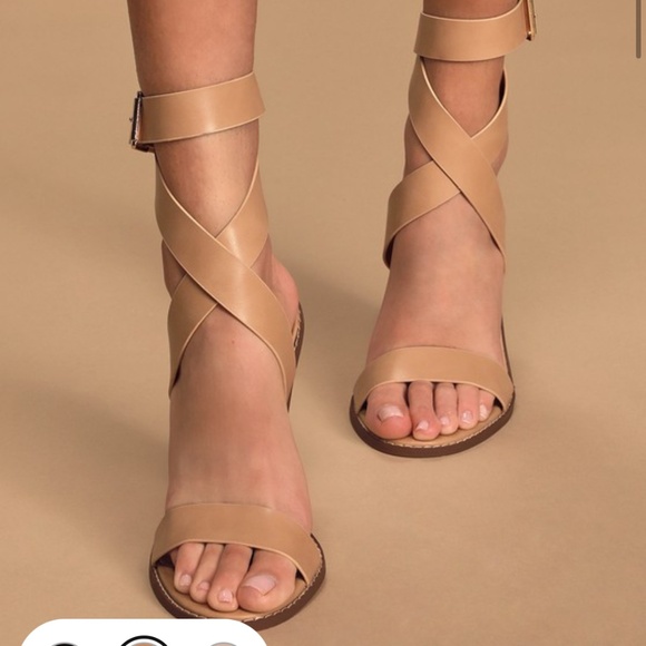 ANKLE STRAP SANDALS - Picture 3 of 8